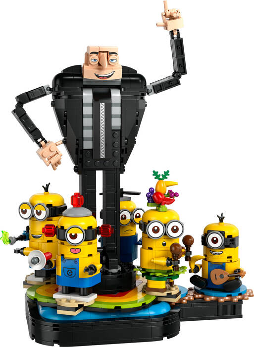 75582 LEGO® Despicable Me Yapım Parçalarından Gru ve Minyonlar - 2