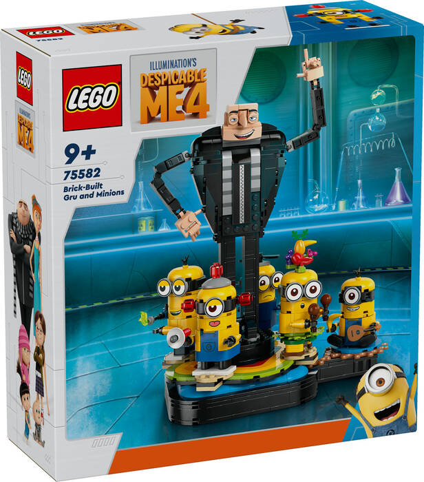 75582 LEGO® Despicable Me Yapım Parçalarından Gru ve Minyonlar - 6