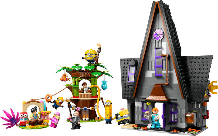 75583 LEGO® Despicable Me Minyonlar ve Gru'nun Aile Köşkü - 1