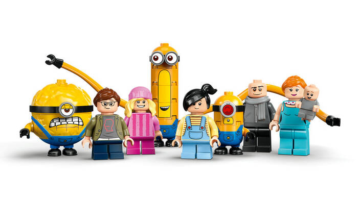 75583 LEGO® Despicable Me Minyonlar ve Gru'nun Aile Köşkü - 5