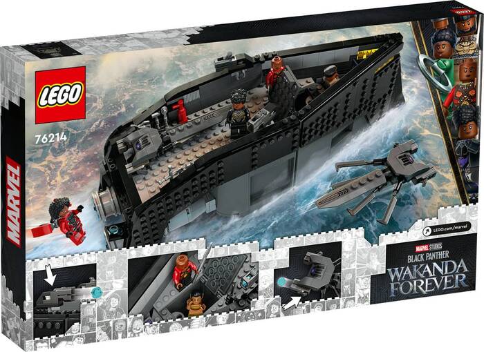 76214 LEGO® Marvel Black Panther: Suda Savaş - 7