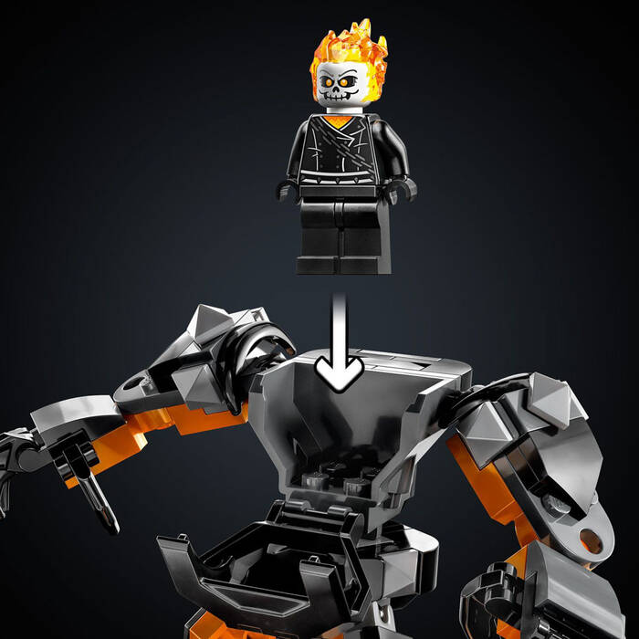 76245 LEGO® Marvel Ghost Rider Robotu ve Motosikleti - 5