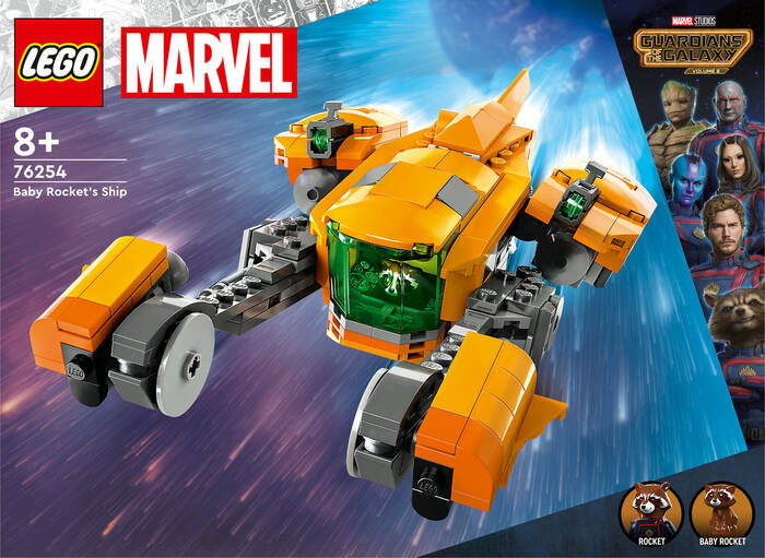 76254 LEGO® Marvel Bebek Rocket’in Gemisi - 7