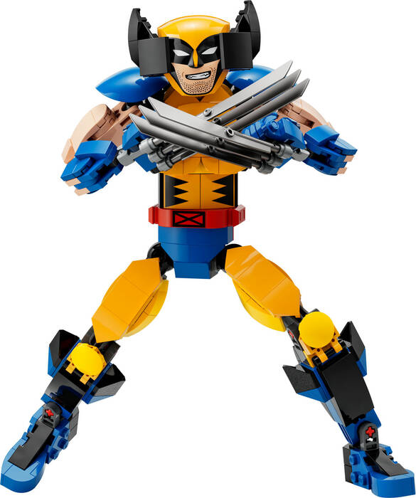 76257 LEGO® Marvel Wolverine Yapım Figürü - 1