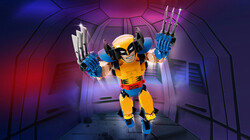 76257 LEGO® Marvel Wolverine Yapım Figürü - 4