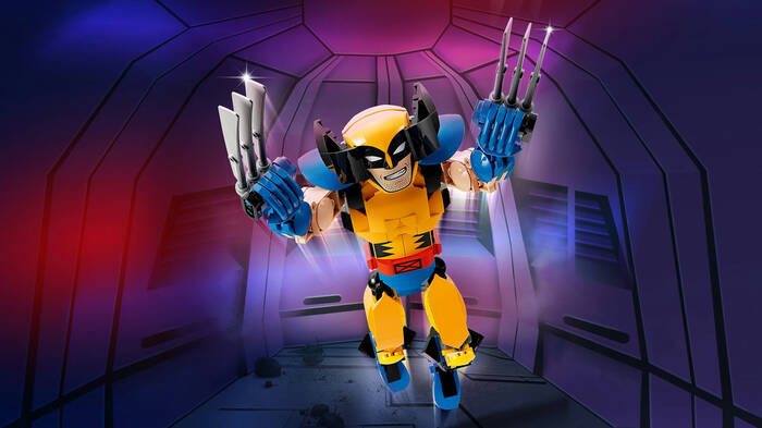 76257 LEGO® Marvel Wolverine Yapım Figürü - 4