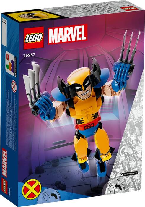 76257 LEGO® Marvel Wolverine Yapım Figürü - 5