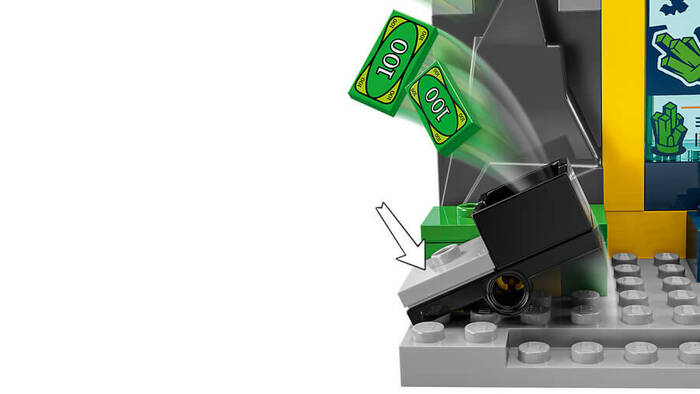 76272 LEGO® DC Batman™, Batgirl™ ve Joker™ ile Batcave™ - 5