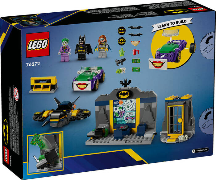 76272 LEGO® DC Batman™, Batgirl™ ve Joker™ ile Batcave™ - 7