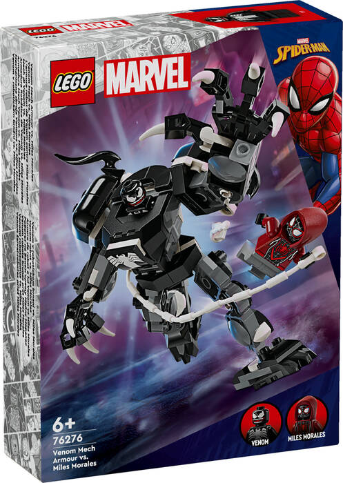 76276 LEGO® Marvel Venom Robot Zırhı Miles Morales’e Karşı - 2