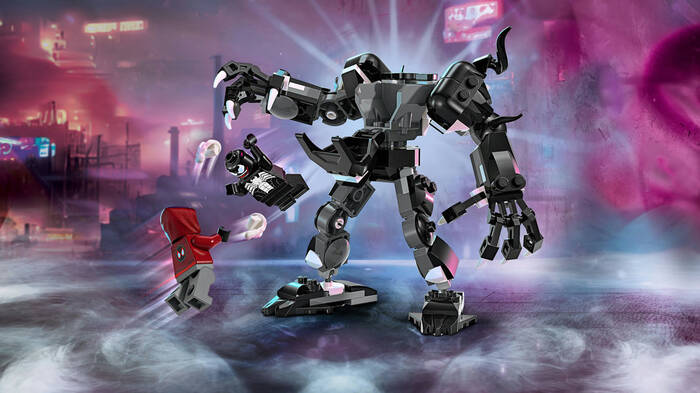 76276 LEGO® Marvel Venom Robot Zırhı Miles Morales’e Karşı - 4
