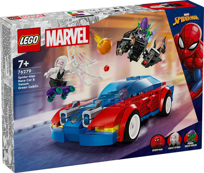 76279 LEGO® Marvel Örümcek Adam Yarış Arabası ve Venom Green Goblin - 2
