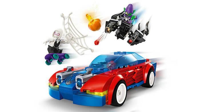 76279 LEGO® Marvel Örümcek Adam Yarış Arabası ve Venom Green Goblin - 3