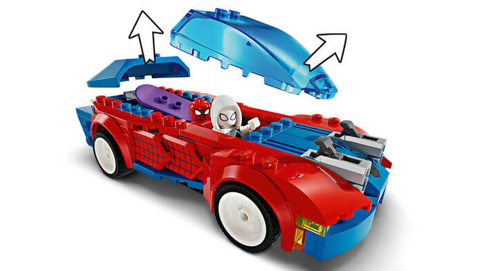 76279 LEGO® Marvel Örümcek Adam Yarış Arabası ve Venom Green Goblin - 5