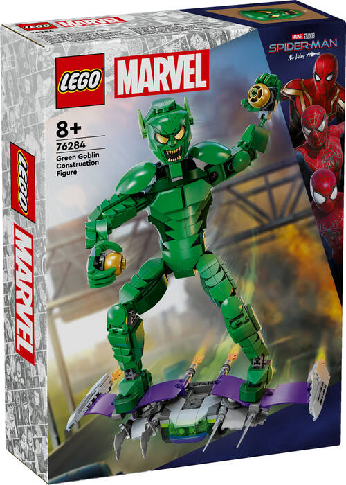 76284 LEGO® Marvel Green Goblin Yapım Figürü - 2