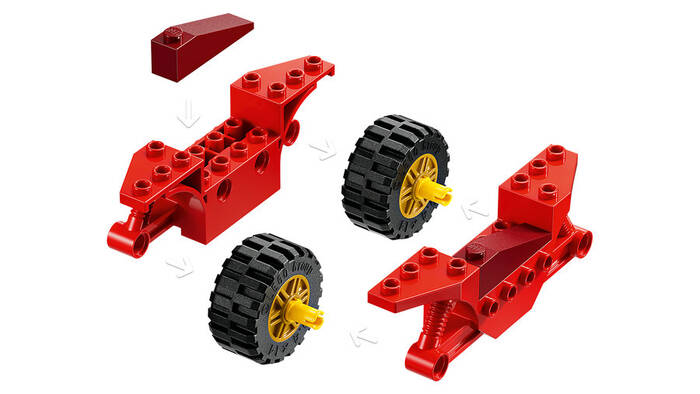 76287 LEGO® Marvel Motosikletli Iron Man ve Hulk - 5