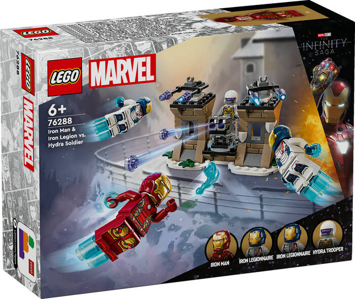 76288 LEGO® Marvel Iron Man ve Iron Ordusu, Hydra Soldier’a Karşı - 2