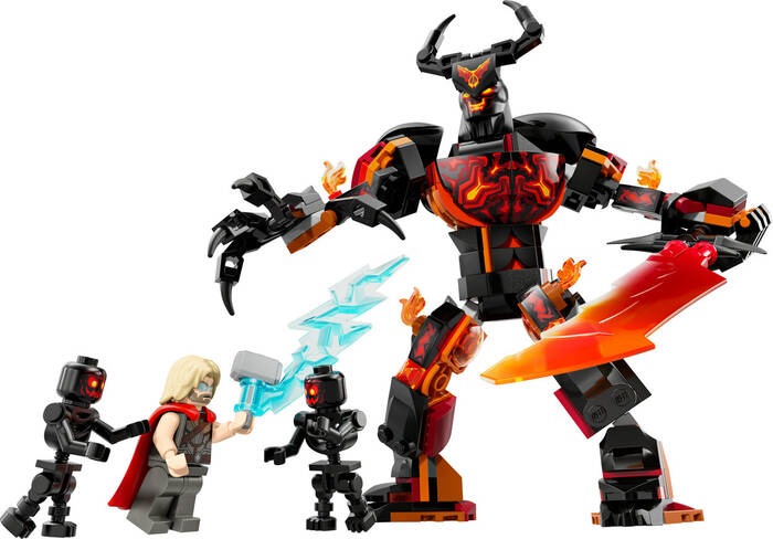 76289 LEGO® Marvel Thor, Surtur Yapım Figürüne Karşı - 1