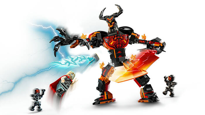 76289 LEGO® Marvel Thor, Surtur Yapım Figürüne Karşı - 3