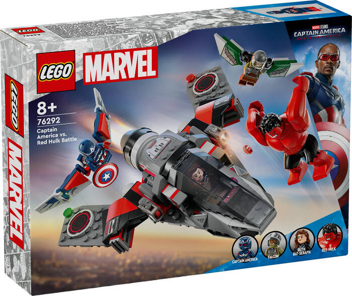 76292 LEGO® Marvel Kaptan Amerika ile Red Hulk Savaşı - 2
