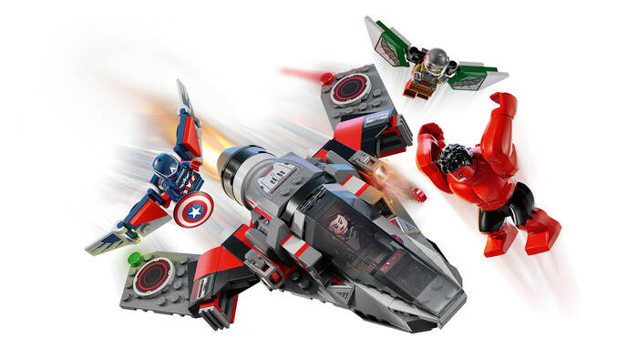 76292 LEGO® Marvel Kaptan Amerika ile Red Hulk Savaşı - 3