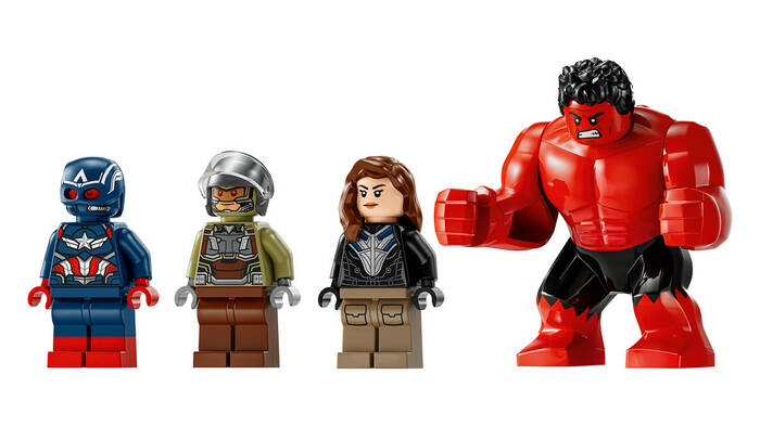 76292 LEGO® Marvel Kaptan Amerika ile Red Hulk Savaşı - 4