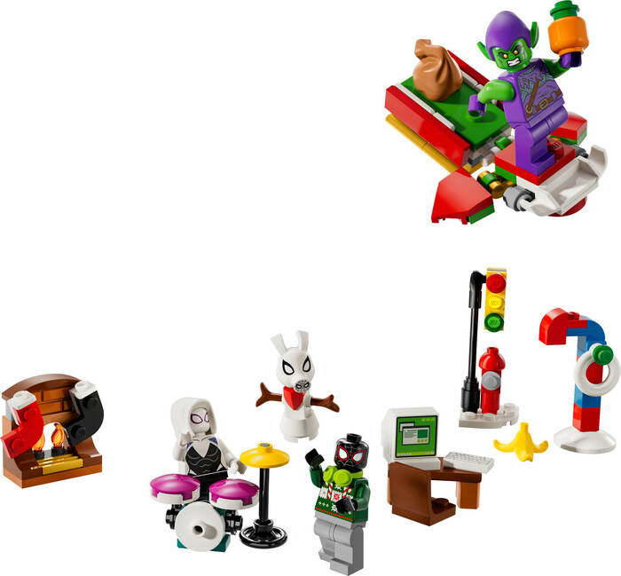 76293 LEGO® Marvel Örümcek Adam 2024 Yılbaşı takvimi - 1