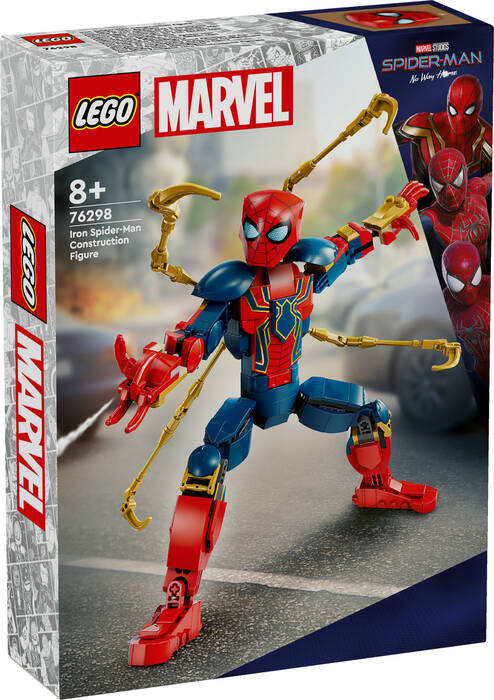 76298 LEGO® Marvel Iron Örümcek Adam Yapım Figürü - 2