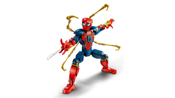 76298 LEGO® Marvel Iron Örümcek Adam Yapım Figürü - 3