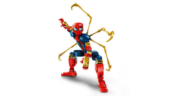 76298 LEGO® Marvel Iron Örümcek Adam Yapım Figürü - 4