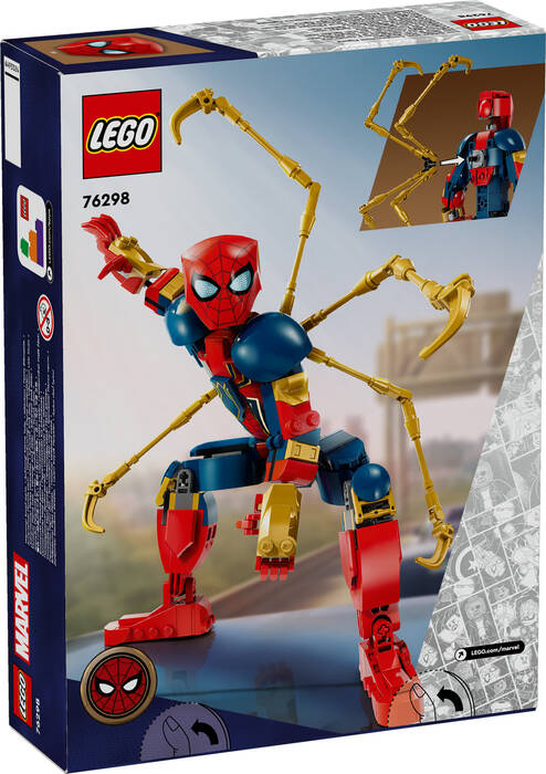 76298 LEGO® Marvel Iron Örümcek Adam Yapım Figürü - 6