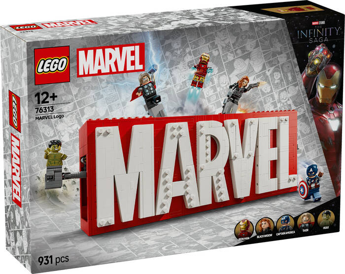76313 LEGO® Marvel MARVEL Logosu ve Minifigürleri - 2