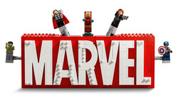 76313 LEGO® Marvel MARVEL Logosu ve Minifigürleri - 5