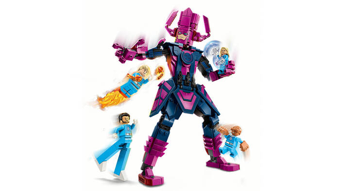 76316 LEGO® Marvel Fantastik Dörtlü, Galactus Yapım Figürüne Karşı - 3