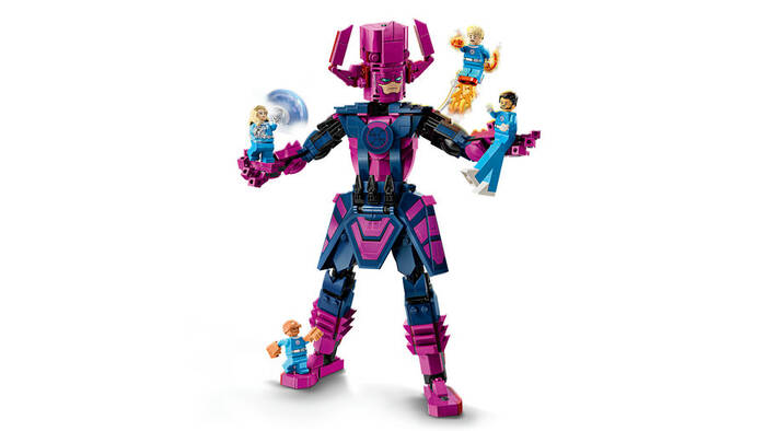 76316 LEGO® Marvel Fantastik Dörtlü, Galactus Yapım Figürüne Karşı - 5