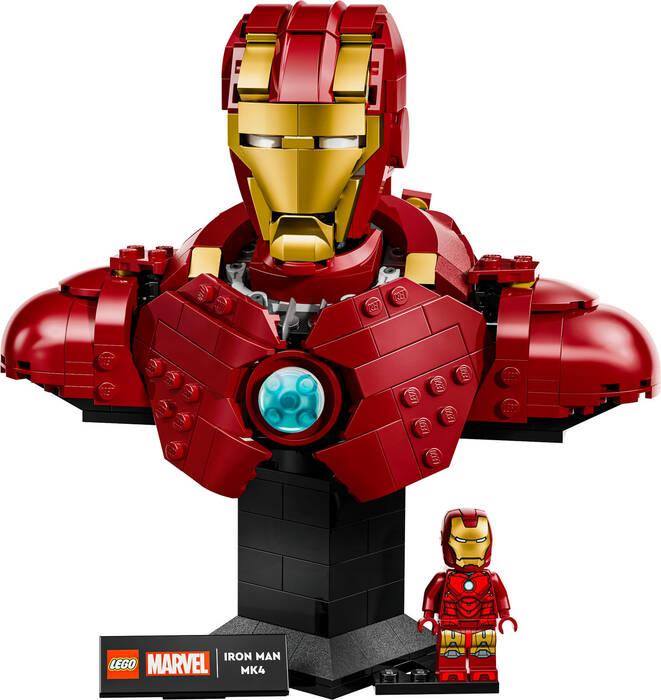 76327 LEGO® Marvel Iron Man MK4 Büstü - 1