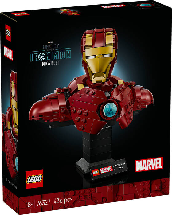 76327 LEGO® Marvel Iron Man MK4 Büstü - 2