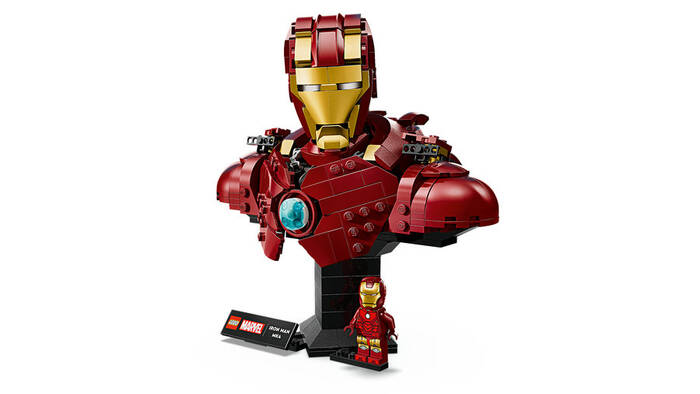 76327 LEGO® Marvel Iron Man MK4 Büstü - 5