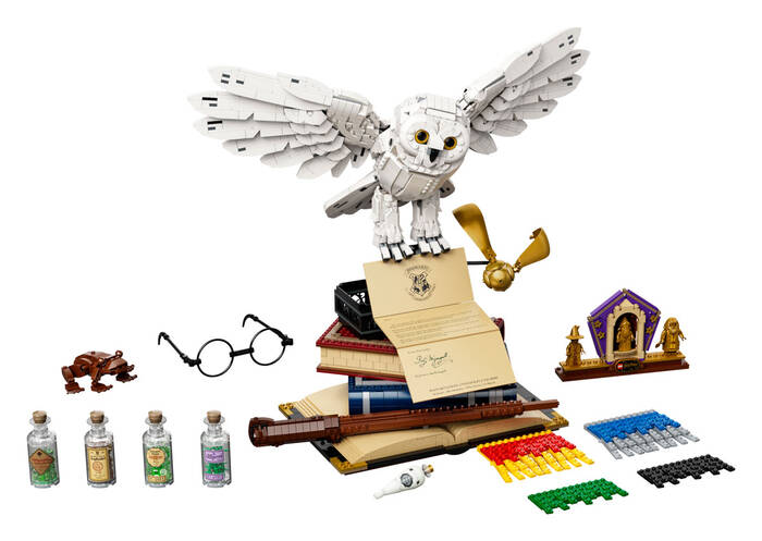 76391 LEGO Harry Potter™ Hogwarts™ Simgeleri - Koleksiyoncu Seti - 1