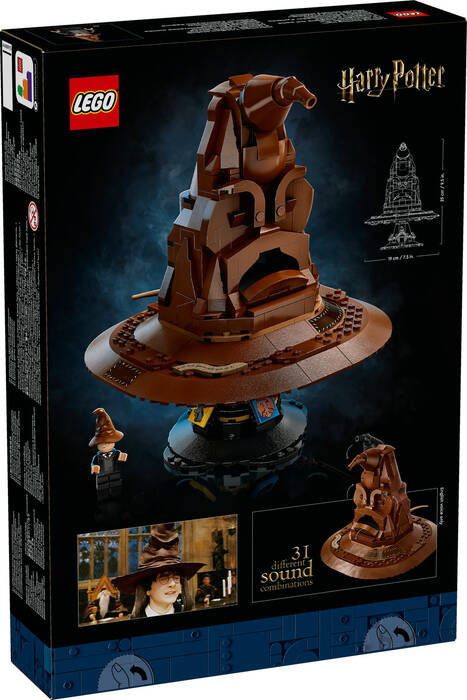 76429 LEGO® Harry Potter Konuşan Seçmen Şapka - 14