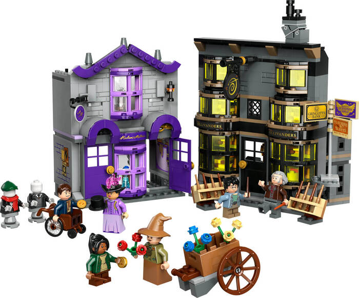 76439 LEGO® Harry Potter™ Ollivanders™ ve Madam Malkin'in Cübbe Dükkanı - 1