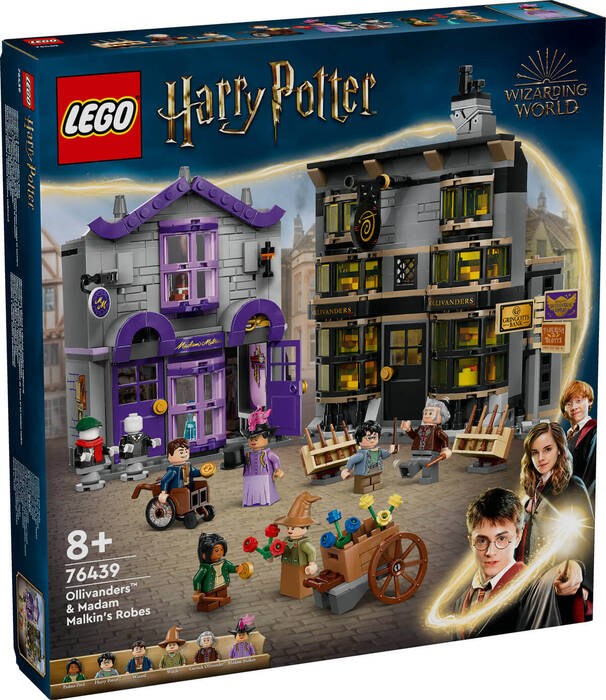 76439 LEGO® Harry Potter™ Ollivanders™ ve Madam Malkin'in Cübbe Dükkanı - 2