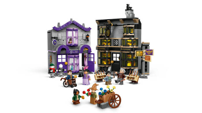 76439 LEGO® Harry Potter™ Ollivanders™ ve Madam Malkin'in Cübbe Dükkanı - 3