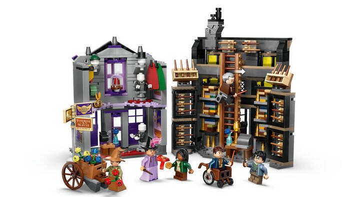 76439 LEGO® Harry Potter™ Ollivanders™ ve Madam Malkin'in Cübbe Dükkanı - 5