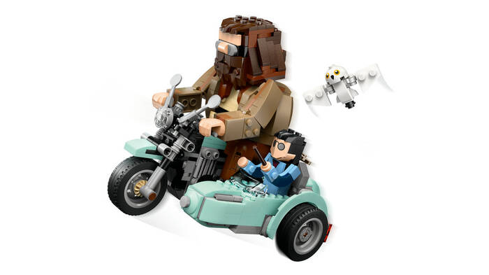 76443 LEGO® Harry Potter™ Hagrid™ ve Harry'nin Motosiklet Yolculuğu - 3