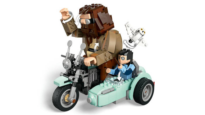 76443 LEGO® Harry Potter™ Hagrid™ ve Harry'nin Motosiklet Yolculuğu - 5