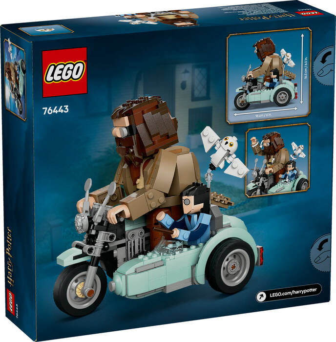 76443 LEGO® Harry Potter™ Hagrid™ ve Harry'nin Motosiklet Yolculuğu - 7