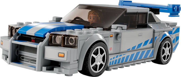 76917 LEGO® Speed Champions Daha Hızlı Daha Öfkeli Nissan Skyline GT-R (R34) - 1