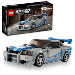76917 LEGO® Speed Champions Daha Hızlı Daha Öfkeli Nissan Skyline GT-R (R34) - 2