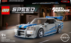 76917 LEGO® Speed Champions Daha Hızlı Daha Öfkeli Nissan Skyline GT-R (R34) - 3